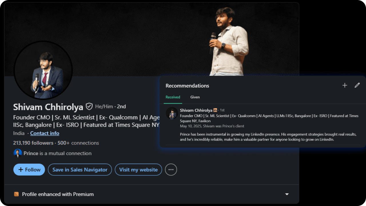 LinkedIn Personal Branding & Audience Growth