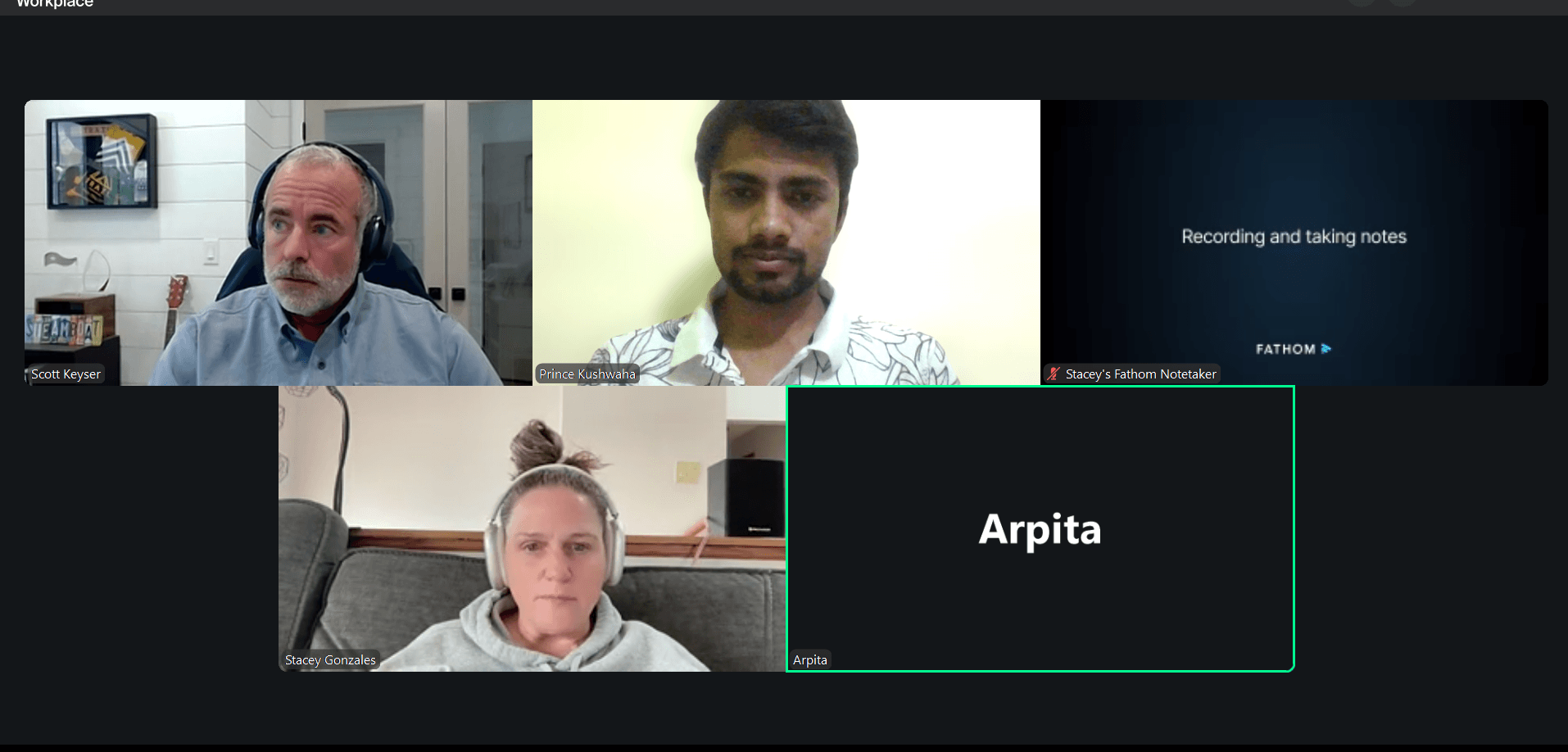 Client meeting screenshot 5