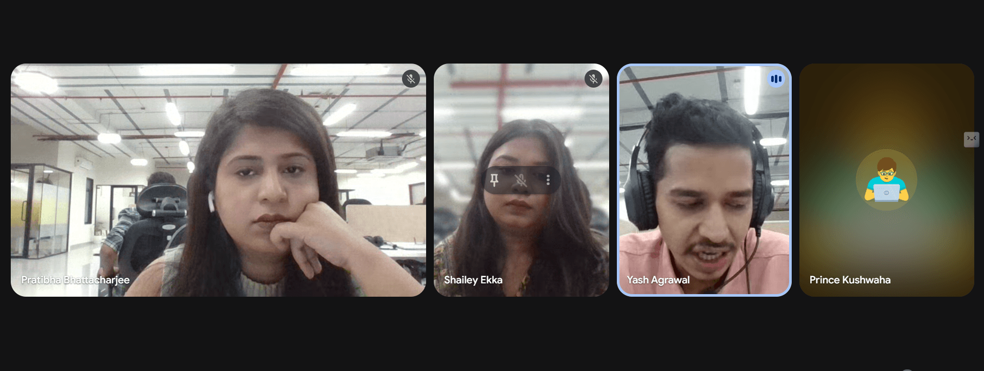 Client meeting screenshot 2
